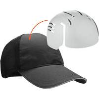 Skullerz 8946 Standard Baseball Cap with Bump Cap Insert, Black Infinity Industrial Services Inc.