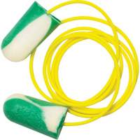 Bouchons d'oreilles biosourc&eacute;s Mega Bullet BioSoft, Vrac - Boîte, Avec cordon Infinity Industrial Services Inc.