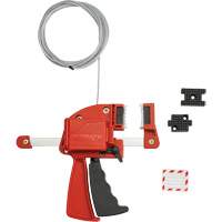 Red Clamping Cable Lockout, 8' Length Infinity Industrial Services Inc.