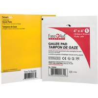 Recharge de gaze SmartCompliance, Tampon, 4" lo x 4" la, St&eacute;rile, Dispositif m&eacute;dical Classe 1 Infinity Industrial Services Inc.