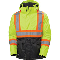 Alta Winter Jacket, Polyester, Black/High Visibility Lime-Yellow, Small Infinity Industrial Services Inc.