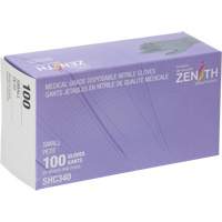 Medical Grade Disposable Gloves, Small, Nitrile, 6-mil, Powder-Free, Black, Class 2 Infinity Industrial Services Inc.