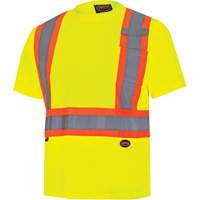 6991 Chandail de s&eacute;curit&eacute; en il-de-perdrix, Polyester, 3T-Grand, Jaune lime haute visibilit&eacute; Infinity Industrial Services Inc.
