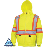 6925 Chandail &agrave; capuche, T-petit, Jaune haute visibilit&eacute; Infinity Industrial Services Inc.