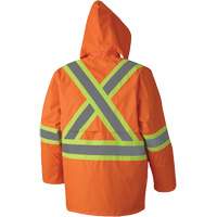 5608 Combinaison de pluie imperm&eacute;able 210D, Polyester/PVC, Petit, Orange haute visibilit&eacute; Infinity Industrial Services Inc.