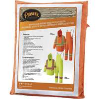 5608 Combinaison de pluie imperm&eacute;able 210D, Polyester/PVC, Petit, Orange haute visibilit&eacute; Infinity Industrial Services Inc.