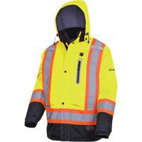 5408 Waterproof Heated Insulated Jacket, Men's, Small, High Visibility Lime-Yellow Infinity Industrial Services Inc.