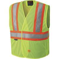 6916A Veste de s&eacute;curit&eacute; ignifug&eacute;e, Jaune lime haute visibilit&eacute;, Moyen/Petit, Polyester Infinity Industrial Services Inc.