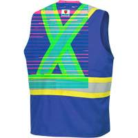 7730 Veste r&eacute;sistante aux arcs &eacute;lectriques FR-Tech, Petit, Bleu royal, 10 cal/cm² Infinity Industrial Services Inc.