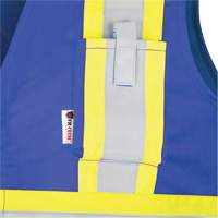 7730 Veste r&eacute;sistante aux arcs &eacute;lectriques FR-Tech, Petit, Bleu royal, 10 cal/cm² Infinity Industrial Services Inc.