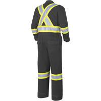 7702BKT FR-Tech&reg; Arc-Rated Coverall, Size 40 (Tall), Black, 10 cal/cm² Infinity Industrial Services Inc.