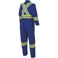 7706 FR-Tech&reg; Flame-Resistant Coverall with Leg Zippers, Size 36, Royal Blue, 9.7 cal/cm² Infinity Industrial Services Inc.
