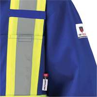 7706 FR-Tech&reg; Flame-Resistant Coverall with Leg Zippers, Size 36, Royal Blue, 9.7 cal/cm² Infinity Industrial Services Inc.