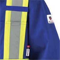 7706T FR-Tech&reg; Flame-Resistant Coverall with Leg Zippers, Size 40 (Tall), Royal Blue, 9.7 cal/cm² Infinity Industrial Services Inc.