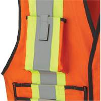 7732 Veste d'arpenteur ignifuge et r&eacute;sistant aux arcs &eacute;lectriques FR-Tech, Petit, Orange haute visibilit&eacute;, 9,7 cal/cm² Infinity Industrial Services Inc.