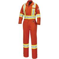 7702W FR-Tech&reg; Women's FR/Arc-Rated Coveralls, Size X-Small, High Visibility Orange, 10 cal/cm² Infinity Industrial Services Inc.