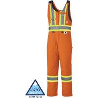 5534A Combinaison de s&eacute;curit&eacute; matelass&eacute;e ignifuge, Petit, Orange Infinity Industrial Services Inc.