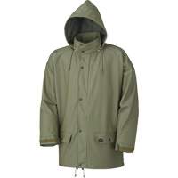D7000 Stretch Rain Jacket, Polyurethane, X-Small, Green Infinity Industrial Services Inc.