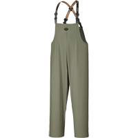 D7020 Dry King&reg; Stretch Bib Pants, X-Small, Polyurethane, Green Infinity Industrial Services Inc.