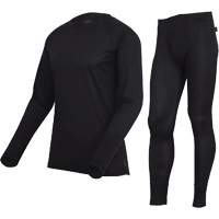 D2200A Premium Quick-Dry & Moisture-Wicking Underwear Set, Men's, X-Small, Black Infinity Industrial Services Inc.