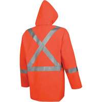 576J High-Visibility FR Rain Jacket, Small, High Visibility Orange Infinity Industrial Services Inc.