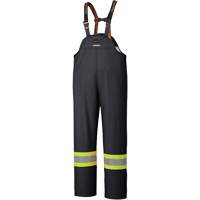 5895BK Flame-Resistant Waterproof Stretch Bib Pants, X-Small, Black Infinity Industrial Services Inc.