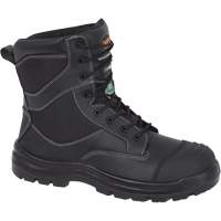 1050 Black Composite Safety Work Boots, Leather, Size 14, Impermeable Infinity Industrial Services Inc.