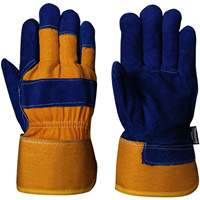 630 Gants d'appareilleur isol&eacute;s bleus, Taille unique, Paume en Cuir de vache refendu, Doublure en Boa Infinity Industrial Services Inc.