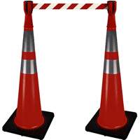 2308 Traffic Cone Topper with 10' Barricade Tape Infinity Industrial Services Inc.