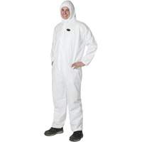2055 Disposable Coveralls, Small, White, Microporous Infinity Industrial Services Inc.