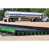 Ultimate Copolymer 2000 Ultra-Containment Berm&reg;, 179 US gal. Capacity, 4' W x 6' L x 12" H, Hinge Bracket Infinity Industrial Services Inc.