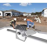 Bac de r&eacute;tention grande capacit&eacute; Ultra-Drain Guard, Huile & s&eacute;diments, 60" lo x 60" la Infinity Industrial Services Inc.