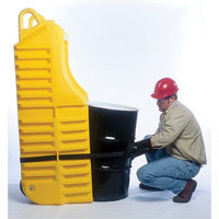 Drum Dolly, 26.5" L x 26.5" W x 5" H, 800 US gal. Spill Cap. Infinity Industrial Services Inc.