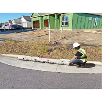 Ultra-Gutter Guard, S&eacute;diment, 96" lo x 9" la Infinity Industrial Services Inc.