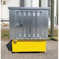 Couvercle rigide en acier Ultra-IBC, 71,1" lo x 83,1" la x 66,3" h, Capacit&eacute; de charge 5640 lb Infinity Industrial Services Inc.