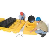 R&eacute;servoir dexpansion pour Ultra-Modular IBC Spill Pallets Infinity Industrial Services Inc.
