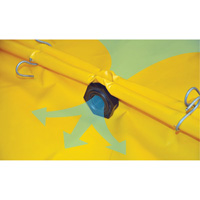 4-Drum Flexible Ultra-Spill Deck&reg; Bladder System, 110 US gal. Spill Capacity, 51" x 48" x 5" Infinity Industrial Services Inc.