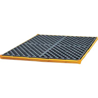 4-Drum Flexible Ultra-Spill Deck&reg;, 22 US gal. Spill Capacity, 48" x 48" x 2.5" Infinity Industrial Services Inc.