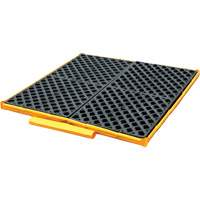 4-Drum Flexible Ultra-Spill Deck&reg; Bladder System, 110 US gal. Spill Capacity, 51" x 48" x 5" Infinity Industrial Services Inc.