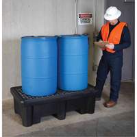 2-Drum Economy Ultra-Spill Pallet&reg;, 66 US gal. Spill Capacity, 53" x 29" x 16.5" Infinity Industrial Services Inc.