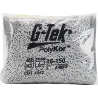 Gants r&eacute;sistants aux coupures G-Tek en tricot sans couture, Taille T-petit, Calibre 13, Rev&ecirc;tement Polyur&eacute;thane, Enveloppe en PolyKor, ASTM ANSI niveau A2/EN 388 niveau B Infinity Industrial Services Inc.
