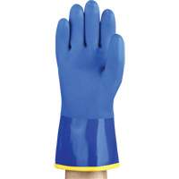 AlphaTec&reg; 23-202 PVC Gloves, Size 8, 11.8" L, Cotton, Fleece Inner Lining Infinity Industrial Services Inc.