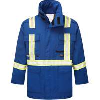 Parka isol&eacute;, antistatique et ignifuge  6,5 oz Westex DH, Petit, Bleu royal Infinity Industrial Services Inc.