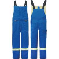 Westex&reg; DH Antistatic 6.5 oz. Flame Resistant Insulated Bib Pants, Small, Royal Blue Infinity Industrial Services Inc.