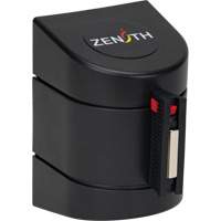 Magnetic Wall Mount Barrier with Magnetic Tape, Plastic, Magnetic Mount, 15', Black and Yellow Tape Infinity Industrial Services Inc.