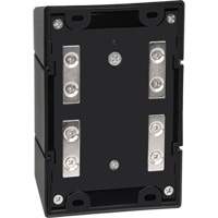 Magnetic Wall Mount Barrier with Magnetic Tape, Plastic, Magnetic Mount, 15', Black and Yellow Tape Infinity Industrial Services Inc.