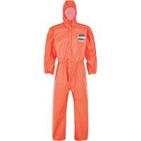 MicroMax&reg; NS Coverall with Elastic Hood, Cuffs, Waist & Ankles, Small, Orange, Microporous Infinity Industrial Services Inc.