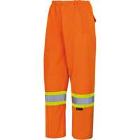 5586 450D Waterproof Safety Pants, Polyester/Polyurethane, 4X-Large, High Visibility Lime-Yellow Infinity Industrial Services Inc.