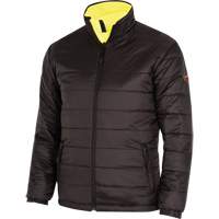 5771 Manteau de s&eacute;curit&eacute; imperm&eacute;able r&eacute;versible, Polyester/Polyur&eacute;thane, Jaune lime haute visibilit&eacute;, Petit Infinity Industrial Services Inc.