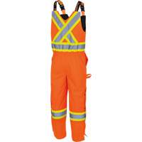 5040 Waterpoof Quilted Safety Overalls, Polyester, Small, High Visibility Orange Infinity Industrial Services Inc.